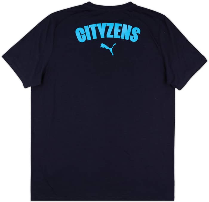 2024-25 Manchester City Puma Cotton Tee - 8/10 - (L)
