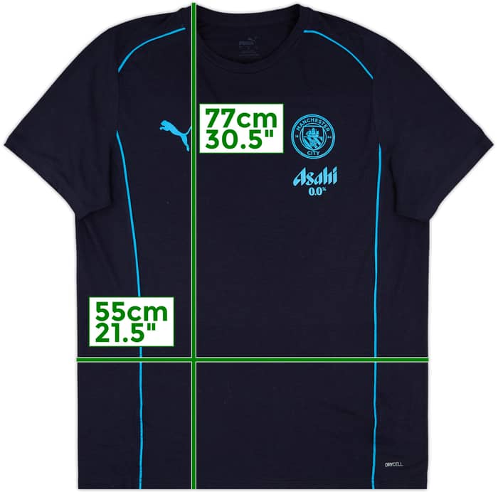 2024-25 Manchester City Puma Cotton Tee - 8/10 - (L)