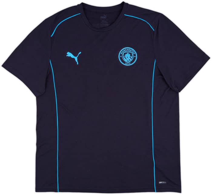 2024-25 Manchester City Puma Cotton Tee - 9/10 - (L)