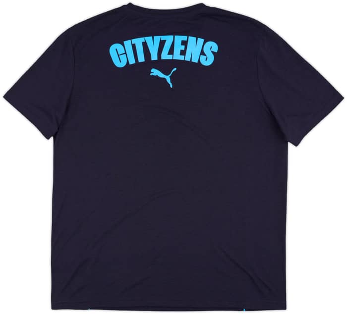 2024-25 Manchester City Puma Cotton Tee - 9/10 - (L)