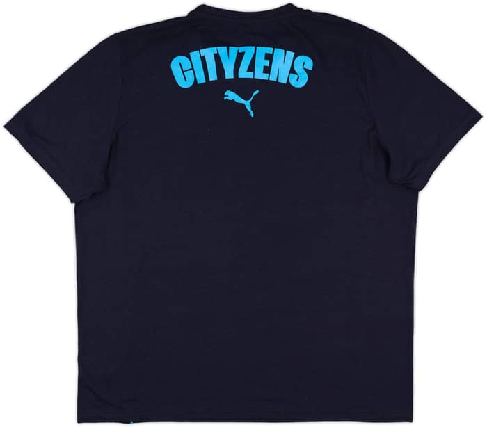 2024-25 Manchester City Puma Cotton Tee - 9/10 - (L)