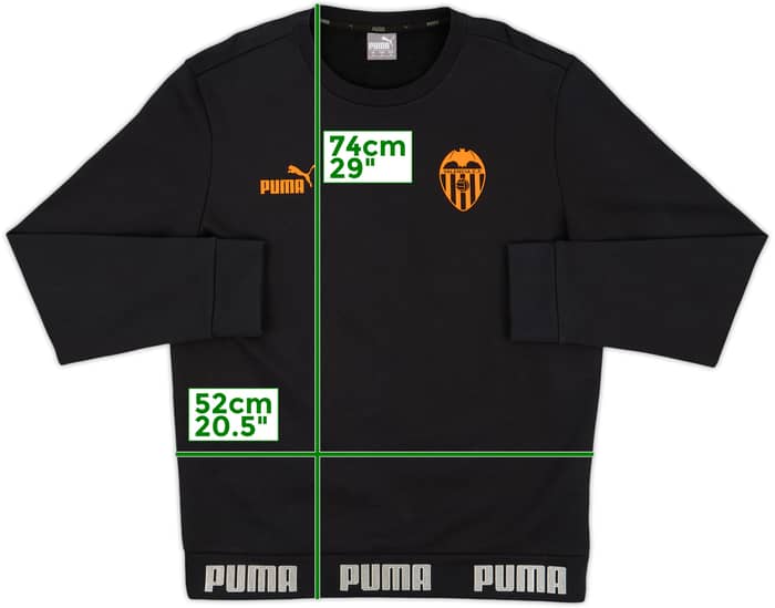2019-20 Valencia Puma Sweat Top - 9/10 - (M)