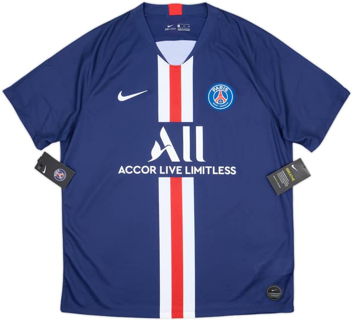 2019-20 Paris Saint-Germain Home Shirt Mbappe #7 (XL)