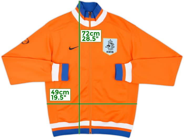 2006-08 Netherlands Nike Track Jacket - 9/10 - (M)
