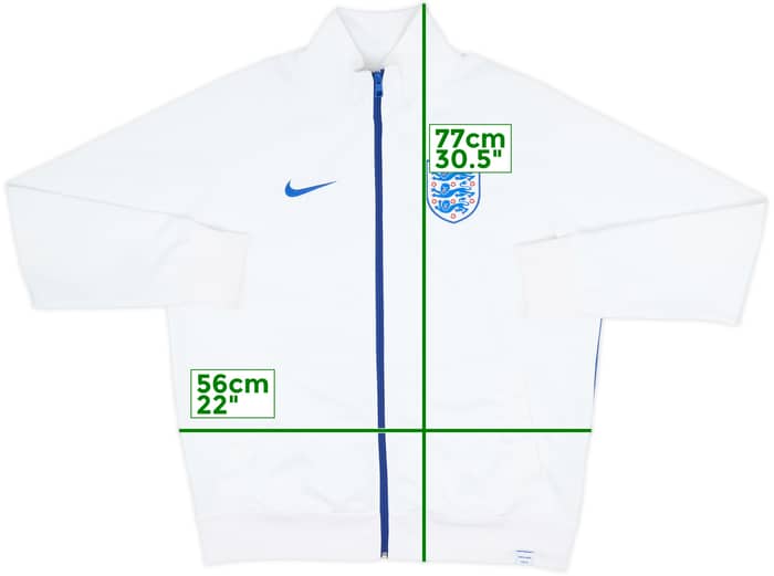 2016-17 England Nike Track Jacket - 8/10 - (L)