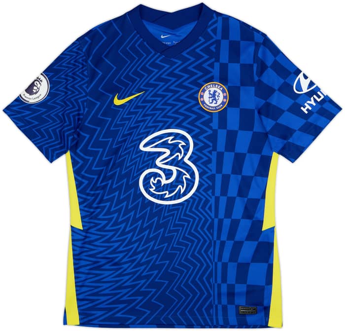 2021-22 Chelsea Home Shirt Lukaku #9 - 10/10 - (M)