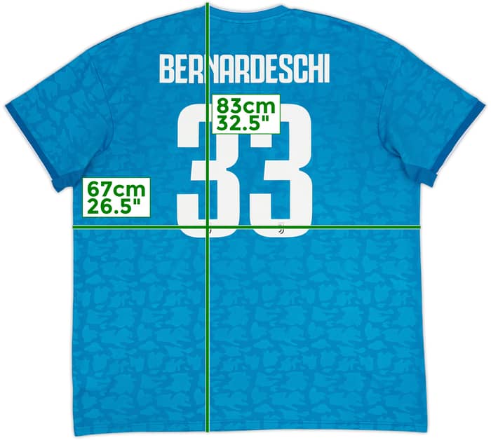 2019-20 Juventus Third Shirt Bernardeschi #33 - 10/10 - (XXL)