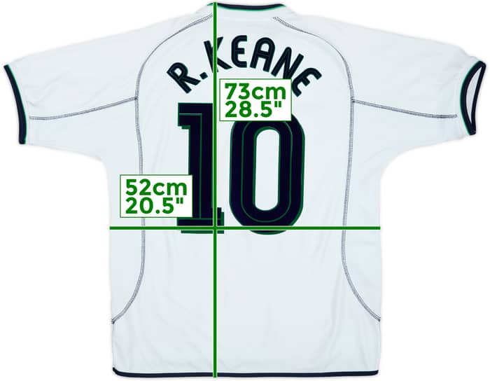 2002-03 Ireland Umbro Training Shirt R.Keane #10 - 7/10 - (L)