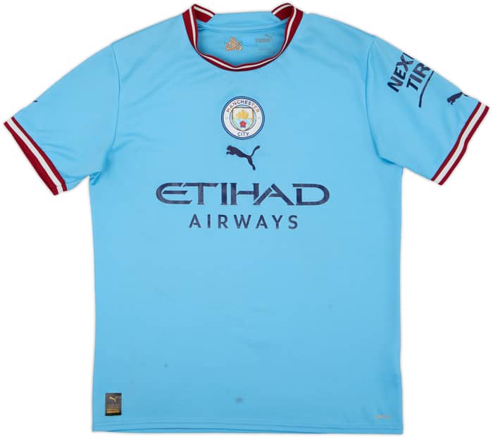 2022-23 Manchester City Home Shirt - 5/10 - (M)