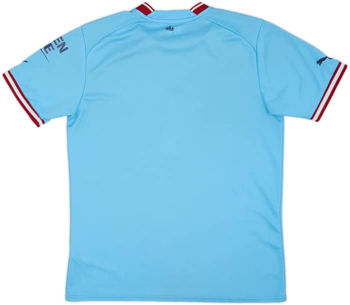 2022-23 Manchester City Home Shirt - 5/10 - (M)