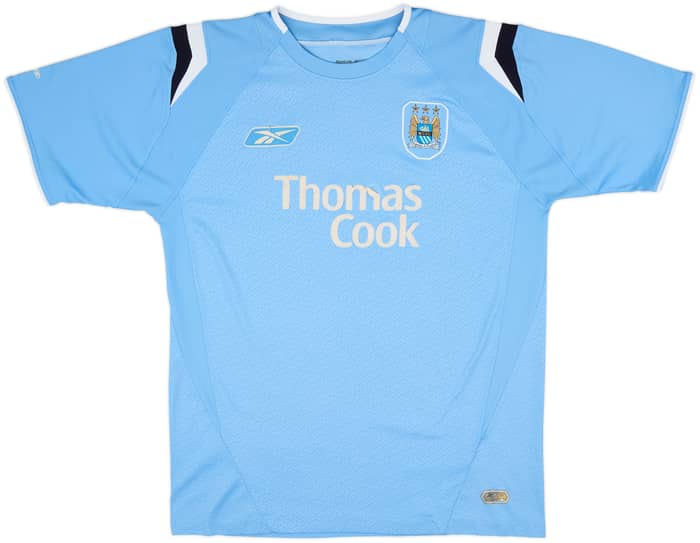 2004-05 Manchester City Home Shirt - 4/10 - (L)