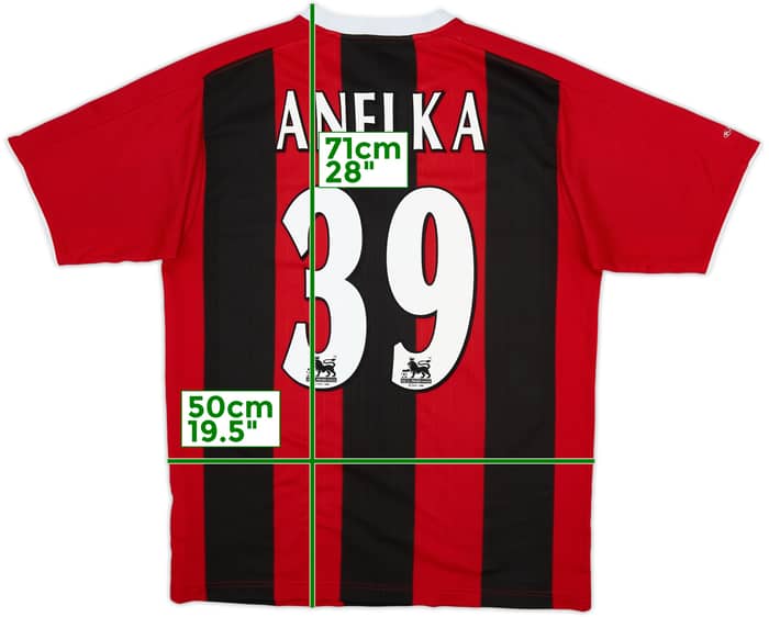 2003-04 Manchester City Away Shirt Anelka #39 - 8/10 - (M)