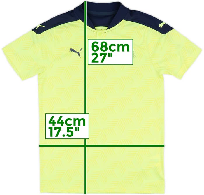 2020-21 Newcastle Away Shirt - 9/10 - (L.Boys)