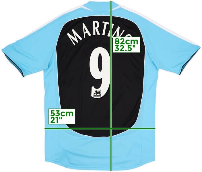 2006-07 Newcastle Third Shirt Martins #9 - 8/10 - (M)