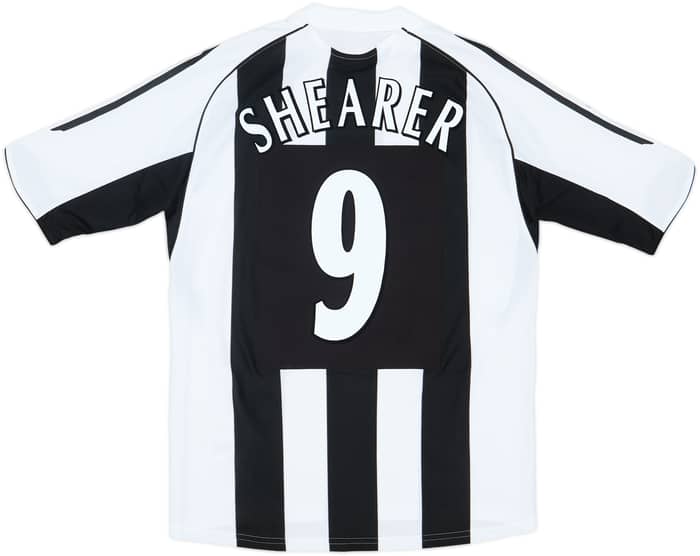 2005-07 Newcastle Home Shirt Shearer #9 - 10/10 - (M)