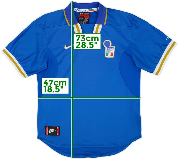 1996-97 Italy Home Shirt - 6/10 - (M)