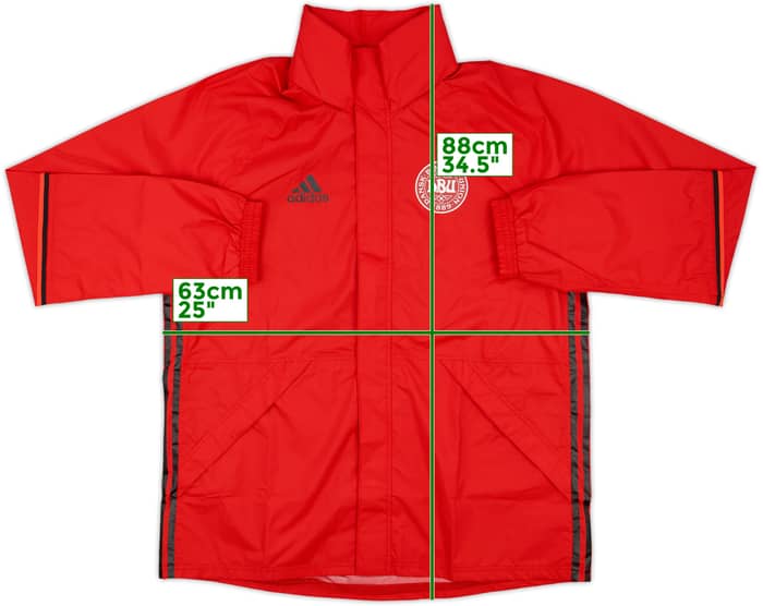 2015-16 Denmark adidas Hooded Rain Jacket (L)