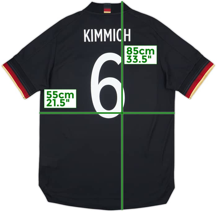2020-21 Germany Authentic Away Shirt Kimmich #6 (L)