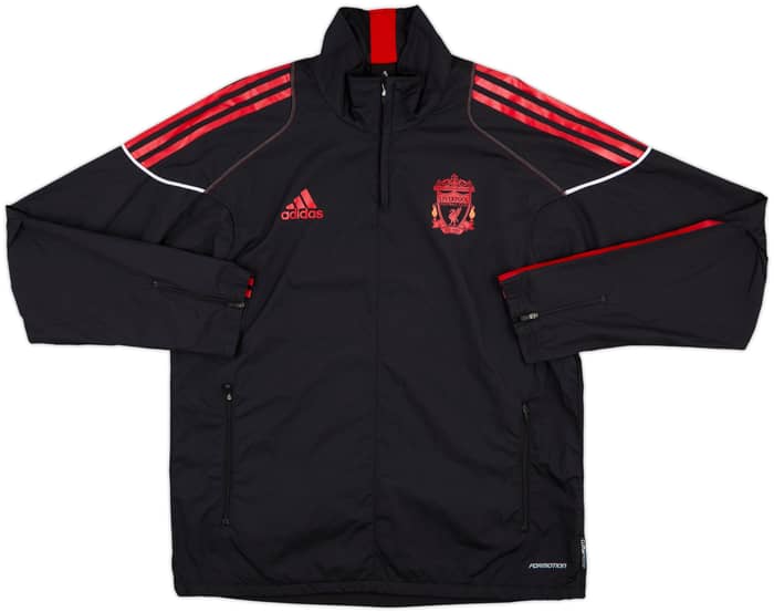 2010-11 Liverpool adidas Formotion 1/4 Zip Track Jacket - 8/10 - (M/L)