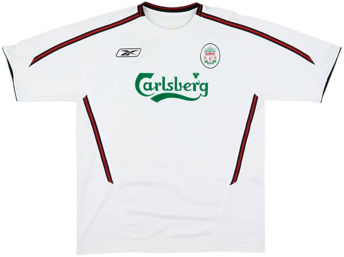 2003-04 Liverpool Away Shirt Gerrard #17 - 7/10 - (L)