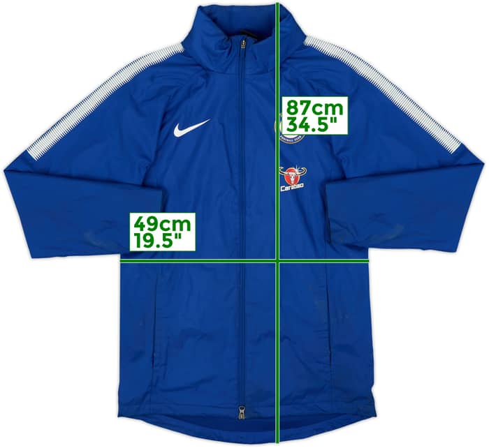 2017-18 Chelsea Nike Hooded Rain Jacket - 5/10 - (S)