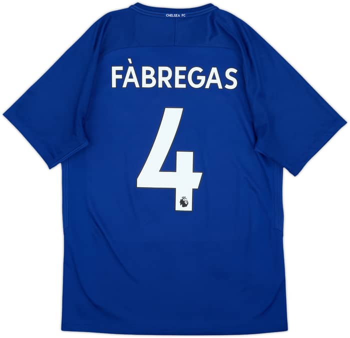 2017-18 Chelsea Home Shirt Fabregas #4 - 7/10 - (M)