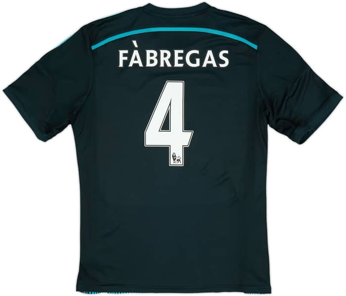Camiseta de la tercera equipación del Chelsea 2014-15 Fabregas #4 - 8/10 - (L)