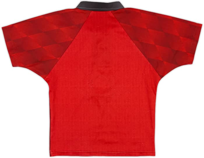 1996-98 Manchester United Home Shirt - 4/10 - (S.Boys)