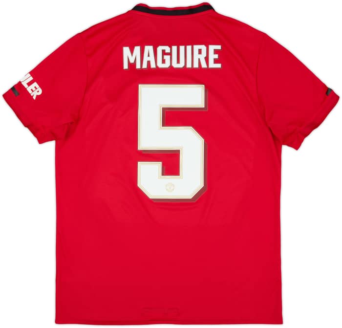 2019-20 Manchester United Home Shirt Maguire #5 - 5/10 - (L)