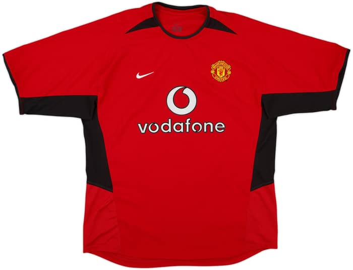 2002-04 Manchester United Home Shirt Ronaldo #7 - 7/10 - (L)