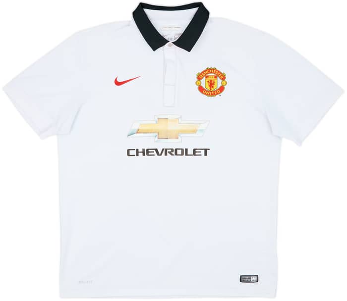 2014-15 Manchester United Away Shirt V.Persie #20 - 7/10 - (XL)