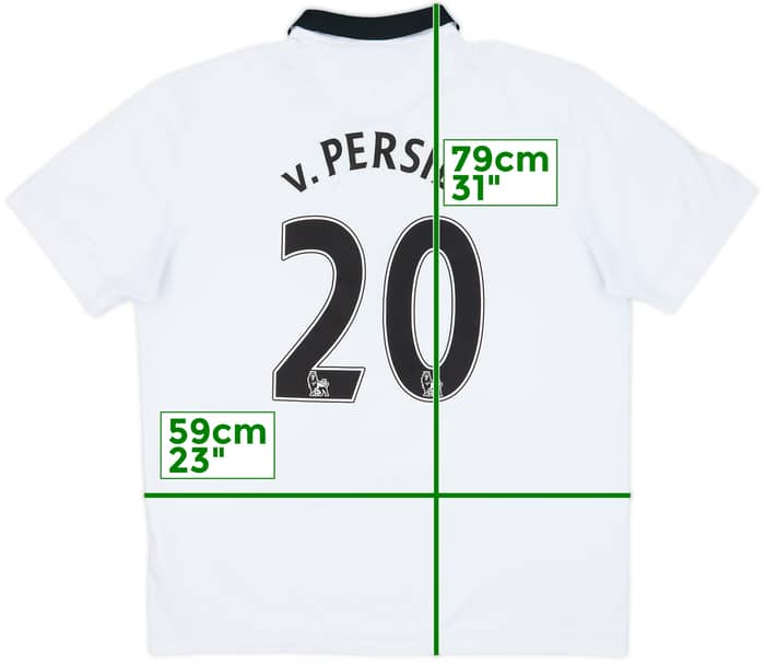 2014-15 Manchester United Away Shirt V.Persie #20 - 7/10 - (XL)