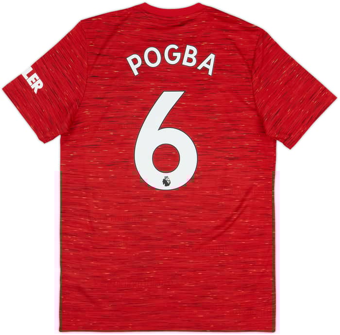 2020-21 Manchester United Home Shirt Pogba #6 - 10/10 - (M)