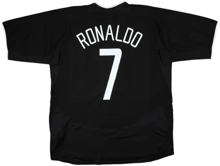 2003-05 Manchester United Away Shirt Ronaldo #7 - 10/10 - (XL)