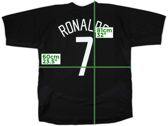 2003-05 Manchester United Away Shirt Ronaldo #7 - 10/10 - (XL)