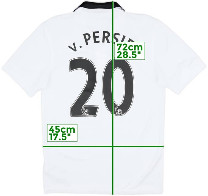 2014-15 Manchester United Away Shirt v.Persie #20 - 9/10 - (S)