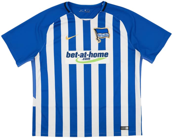 2017-18 Hertha Berlin Home Shirt - 5/10 - (XXL)