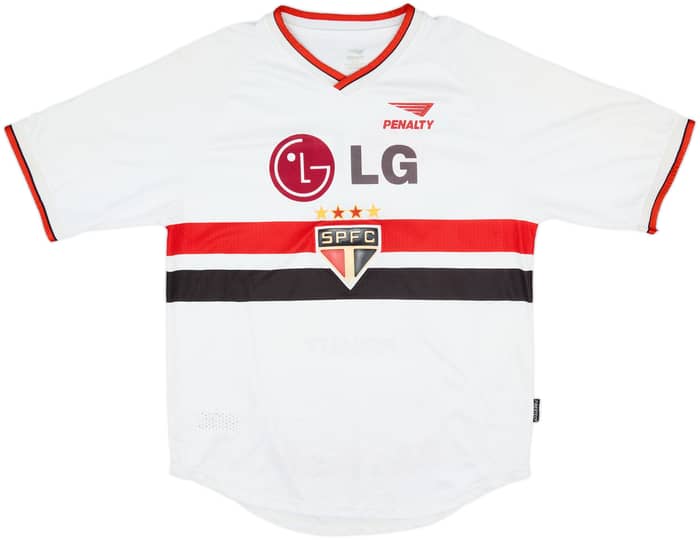 2001 Sao Paulo Home Shirt - 8/10 - (L)
