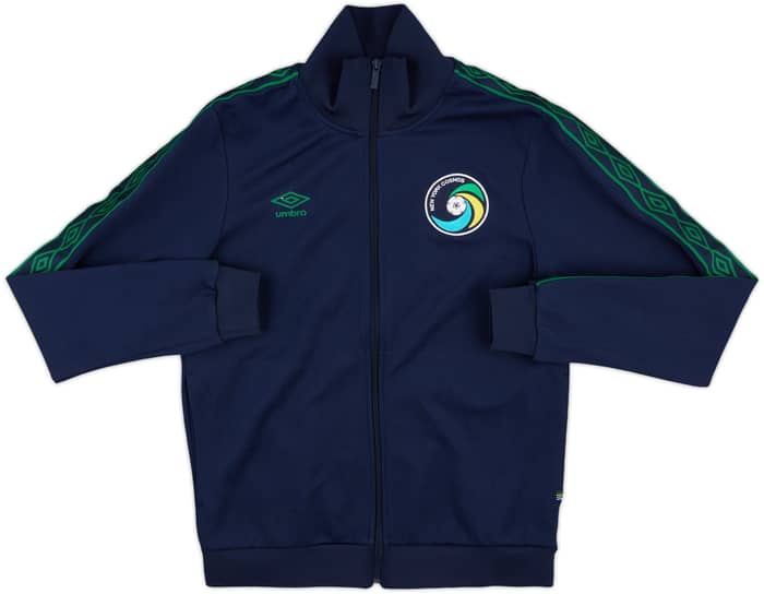 2011-12 New York Cosmos Umbro Track Jacket - 8/10 - (M)