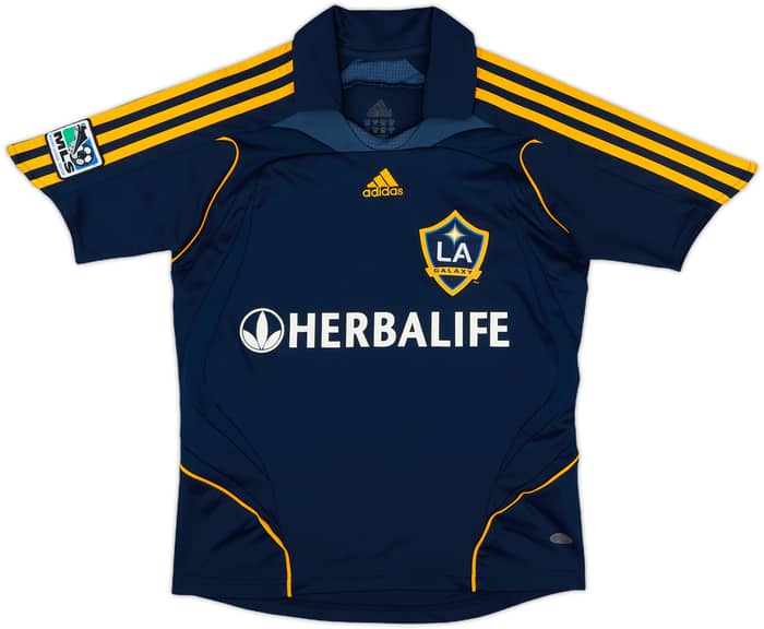 2007-08 LA Galaxy Away Shirt Beckham #23 - 7/10 - (S.Boys)