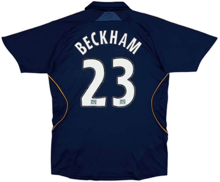 2007-08 LA Galaxy Away Shirt Beckham #23 - 4/10 - (L.Boys)