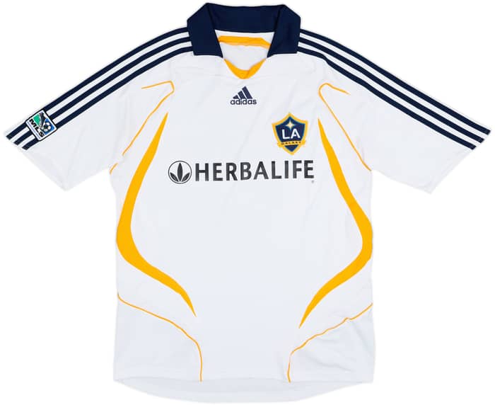 2007-08 LA Galaxy Home Shirt Beckham #23 - 6/10 - (M)