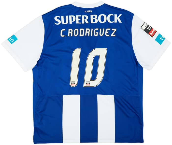 2011-12 Porto Home Shirt C.Rodriguez #10 (XXL)