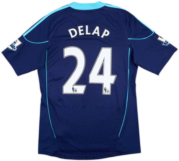 2010-12 Stoke City Away Shirt Delap #24 - 8/10 - (M)