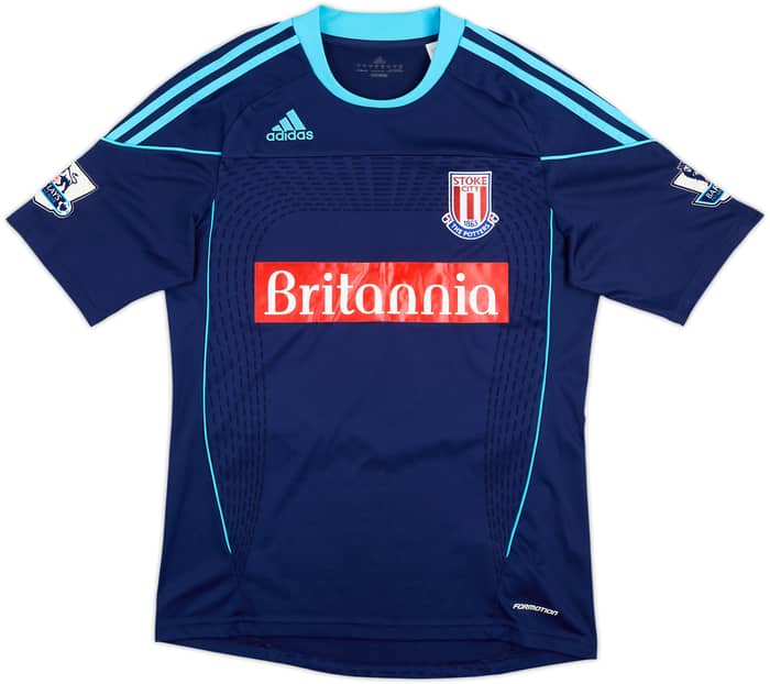 2010-12 Stoke City Away Shirt Delap #24 - 8/10 - (M)