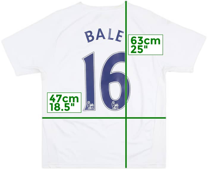 2007-08 Tottenham Home Shirt Bale #16 - 5/10 - (15-16 Years)