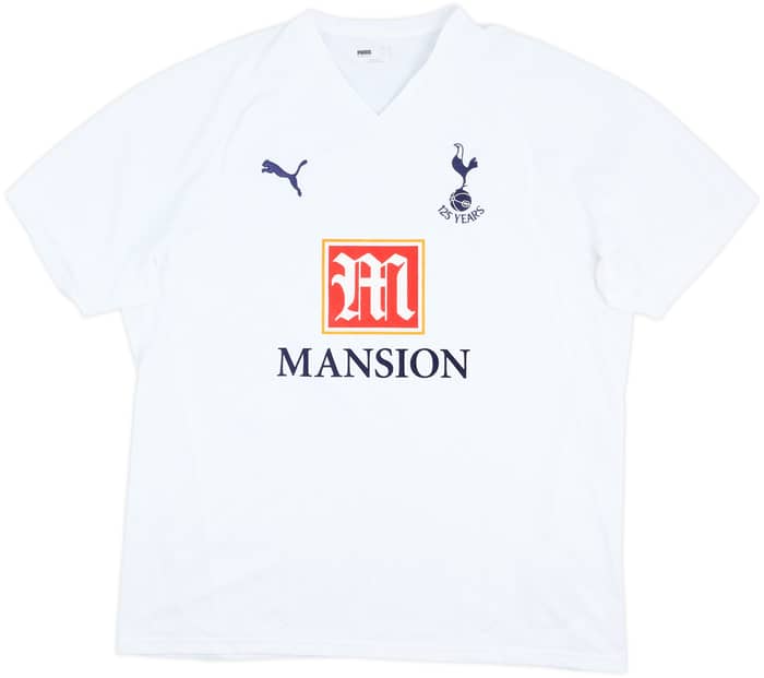 2007-08 Tottenham Home Shirt Berbatov #9 - 8/10 - (XL)