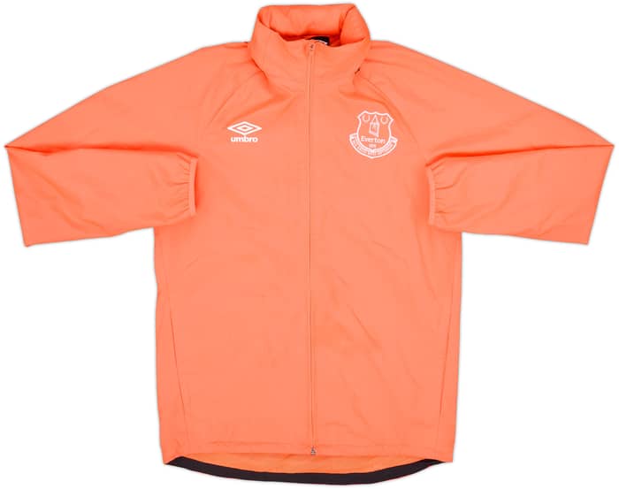 2015-16 Everton Umbro Hooded Rain Jacket - 8/10 - (S)