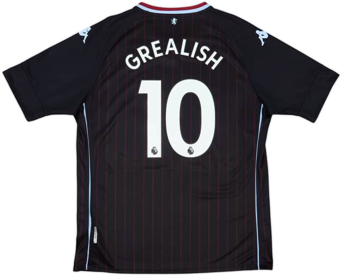 2020-21 Aston Villa Away Shirt Grealish #10 - 8/10 - (XXL)