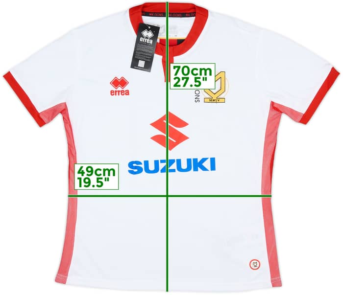 2017-18 MK Dons Home Shirt (M)